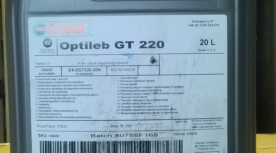 Castrol Optileb GT 220